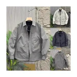 록쉬블몰 남성 바람막이 점퍼 칼라 재킷 코트 가을 캐주얼 상의 HO3