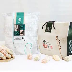 수제 궁중 한과 선물세트 500g 명절 설 추석 전통 유과 과자 세트