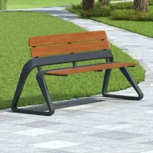 공원 의자 인테리어 야외 마당 벤치 곡선 펜션