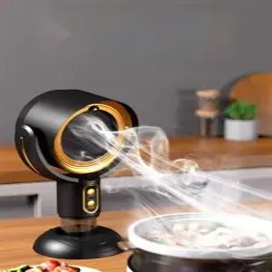 미니 담배냄새 흡입기 탁상 후드 금색 제연기 원룸후드