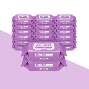 올프리 아기 물티슈 캡형 80매 20개 대용량 (총1600매)