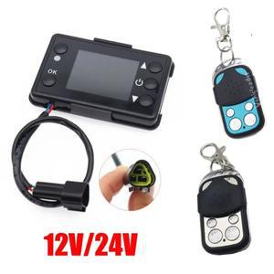 12V24V 디젤 에어 히터 주차 LCD 모니터 자동차 트럭 용 원격 제어 컨트롤러 스위치