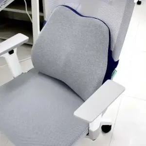 등편한 등받이 의자 허리 쿠션 받침대 등받이쿠션 허리쿠션 의자쿠션 폼쿠션 등쿠션