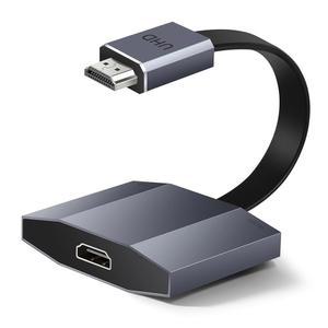 [미국배송] 닌텐도 스위치용 YUYUNLOMN 4K 업스케일러 및 인핸서 이미지 품질 게임 경험 향상 XBOX GAMECUBE N64 DREAMCAS PLAYSTATION 3 WII U SNES 제네시스용 1080P ~ 4K@60FPS