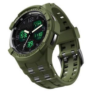 갤럭시 워치 6 클래식 47mm와 호환되는 T-ENGINE 밴드, 밴드가 있는 러기드 원피스 케이스