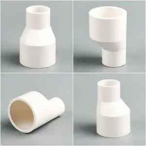 PVC레듀샤 PVC 직선 편심 감속기 커넥터 수족관 어항 튜브 조인트 정원 관개 15개 202532405063mm