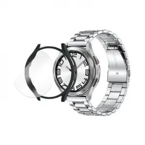 갤럭시워치6 클래식 47mm 하드 케이스+메탈 스트랩+PPF 필름
