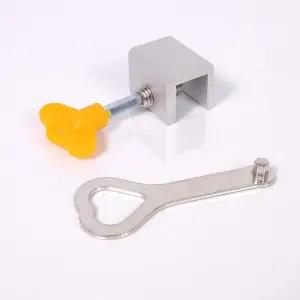 안전 창문잠금장치 1구 방범 샷시 고정 열림방지 창문락 도어스토퍼