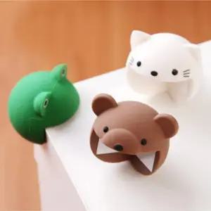 모서리보호쿠션 안전커버 동물 캐릭터 2ea 아기안전 장식