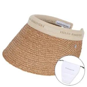 25SS 여성 비앙카 12 바이저햇 누가네츄럴로고 더스트백 포함 HAT51794 NOUGATNATLOGO PKG