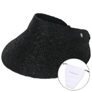 25FW 여성 커스틴 선캡 챠콜 더스트백 포함 HAT50305 CHARCOAL PKG