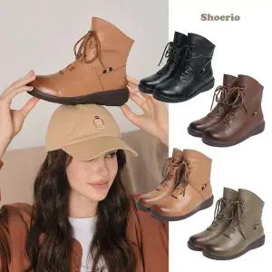 [NS홈쇼핑]슈리오 소가죽 코지 레이스 부츠[35662320]