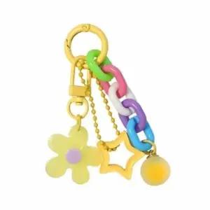 캔디팝 키링 자동차 차키 고리 핸드백 키홀더 소품 열쇠고리 (WFJ6W5J)