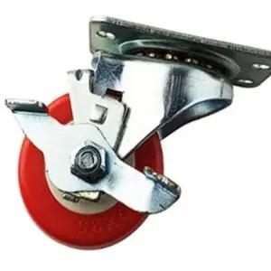 이동식 바퀴 발통 2인치 캐스터 의자 발 부품 교체 (WFJ6CCY)