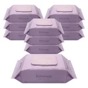 베베숲 프리미어 플러스 물티슈 70매 캡형 x10 /아기물티슈 436045