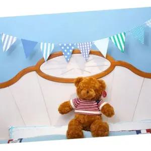 행사벽장식 이벤트 파티 귀여운 생일 장식배너 삼각 (WFJ6YMJ)