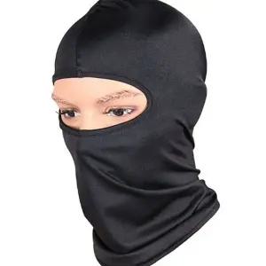 얇은복면 야외활동 폴리에스터 운동 레저 페이스마스크 블랙 (WFJ73X7)