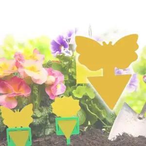 화분끈끈이 가든 초파리 원예용 간편설치 끈끈이식물픽 10p (WFJ6YJZ)