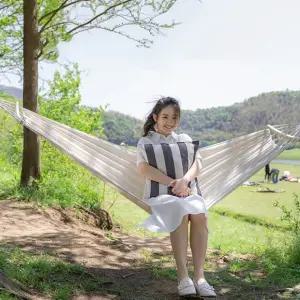 감성 침대 캔버스 세트 캠핑용 차박 줄 로프세트 그네의자 야외 의자 해먹