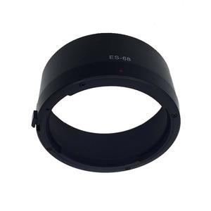 [미국배송] 캐논 EF 50MM F/1.8 STM용 렌즈 후드(EF F/1.4용 제외) - ES-68 스타일 49MM 필터 및 오리지널 캡과 호환 내구성이 뛰어난 플라스틱 베요넷 마운트 그늘막