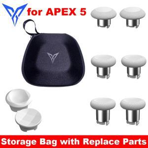 [호환품]Flydigi 수납함 백(썸스틱 포함) D-PAD 액세서리 키트 APEX 5 Elite 컨트롤러용 보호 파우치 운반