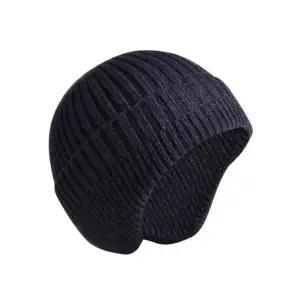 스키장니트모자 여자 남자 신축성좋은 머리보호 귀여운비니모자 네이비 (WFJ6Z3Y)