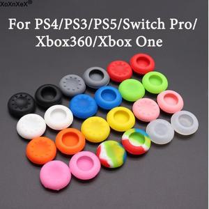 [호환품]PS4/PS3/PS5/Xbox360/Xbox One/스위치 프로 게임 패드 컨트롤러 액세서리 2PCS 실리콘 스틱 그립
