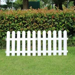 화단분리대 화단꾸미기 2p세트 플라스틱 마당울타리 실외울타리 화이트 정원