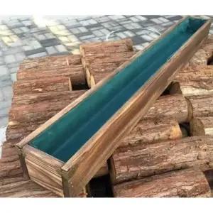 플랜트박스 우드 화분 야외 옥상 꽃 상자 직사각형 텃밭 플랜트