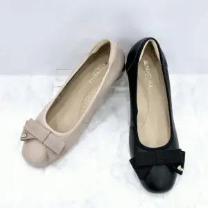 [탠디]여성 리본 포인트 펌프스 X2HS50PZ08 G-BLACK G-BEIGE 3DC JJ