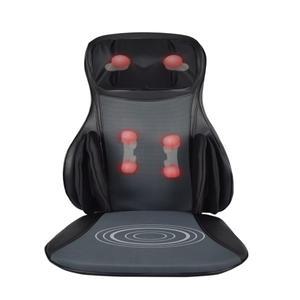 얼굴 마사지 열전기 지압 마사지 쿠션 패드, 목과 등 휴대용 압축 전신