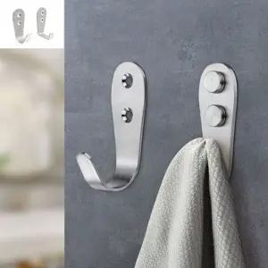 1구 벽옷걸이 소 1P 후크 다용도고리 소품 스텐걸이 옷걸이 벽옷걸이 철물