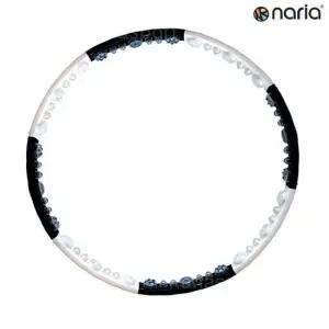나리아 훌라후프 웨이스트 뷰티라인 참숯 2.2kg 헬스용품 후프 훌라후프 홈트 홈트레이닝