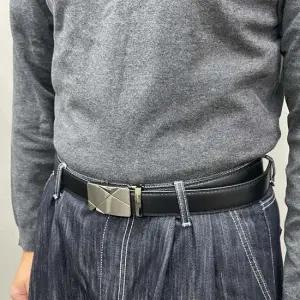 식스맨 버클 가죽 자동벨트 자동벨트 남성허리띠 혁띠 소가죽요술벨트 요술벨트