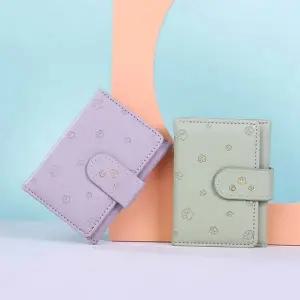 여성지갑 학생선물 귀여운 발바닥무늬 미니 반지갑