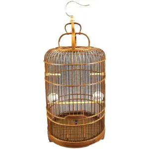 대나무새장 엔틱 액세서리 케이지 고급 앵무새