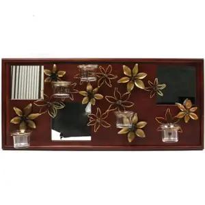 [하프클럽/]인테리어 벽걸이 거울 촛대 장식 소품 홀더 티라이트 스탠드 홈