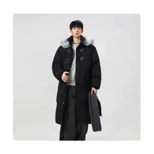 남친 점퍼 좌산수리 패딩 겨울 롱기장 도톰 방한 털 칼라 패피4