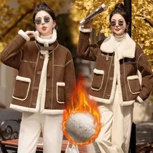 여친 점퍼 패딩다운 뽀글이 양털 라이더 겨울 숏 무스탕 자켓 패피4