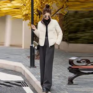 여친 점퍼 패딩다운 숏 패딩 겨울 빵옷 패피4