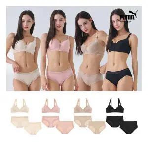 리오더 입고 [푸마] 여성 서포트 브라팬티 4세트+세컨팬티 4장