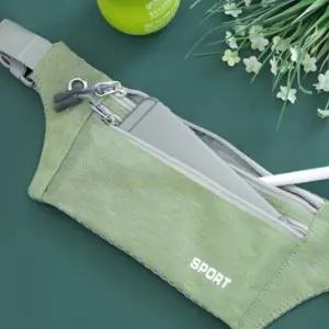 다용도 포켓 Blue 허리 벨트 파우치 힙색 가방 (WFJ7FFN)