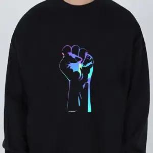 키밍 주먹 기본 맨투맨 포인트룩 데일리 가위바위보룩 W4C6135