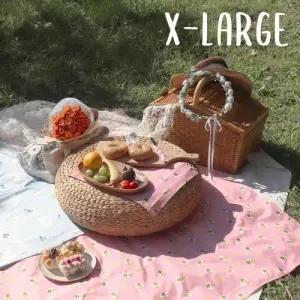 더해피 양면 방수코팅 특대 식탁/테이블/피크닉 매트 W4CAAD3