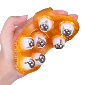 마사지롤러 마사지기 스틱 봉 지압 안마 구슬 볼 7구마사지 구슬마사지기