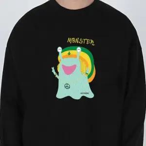 키밍 몬스터 티셔츠 우정룩 여자 남자 긴팔티 맨투맨 W4D834D