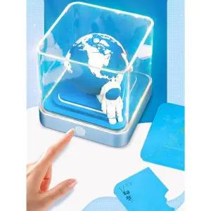 혁신 2026 뜯는 3D 지구탐험가 블루라이트 타임피스 캘린더 탁상달력