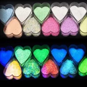 어항꾸미기 야광 모래 야광모래 야광모래시계 수족관꾸미기 마당자갈