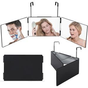 뒷모습 미러 스타일링빗 셀프 뽑기 뒷머리 확인용 벽걸이 접이식 염색 뒤통수 흰머리 셀프이발