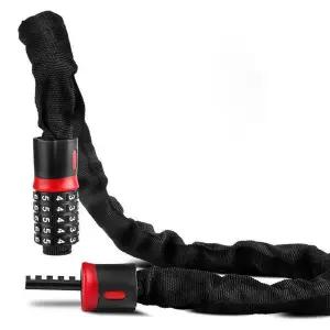 고강도 절단방지 자전거 체인락 번호키 160CM